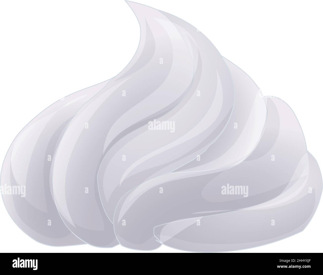 Whip Meringue Icon Cartoon Vector Cream Cake Stock Vector Image And Art