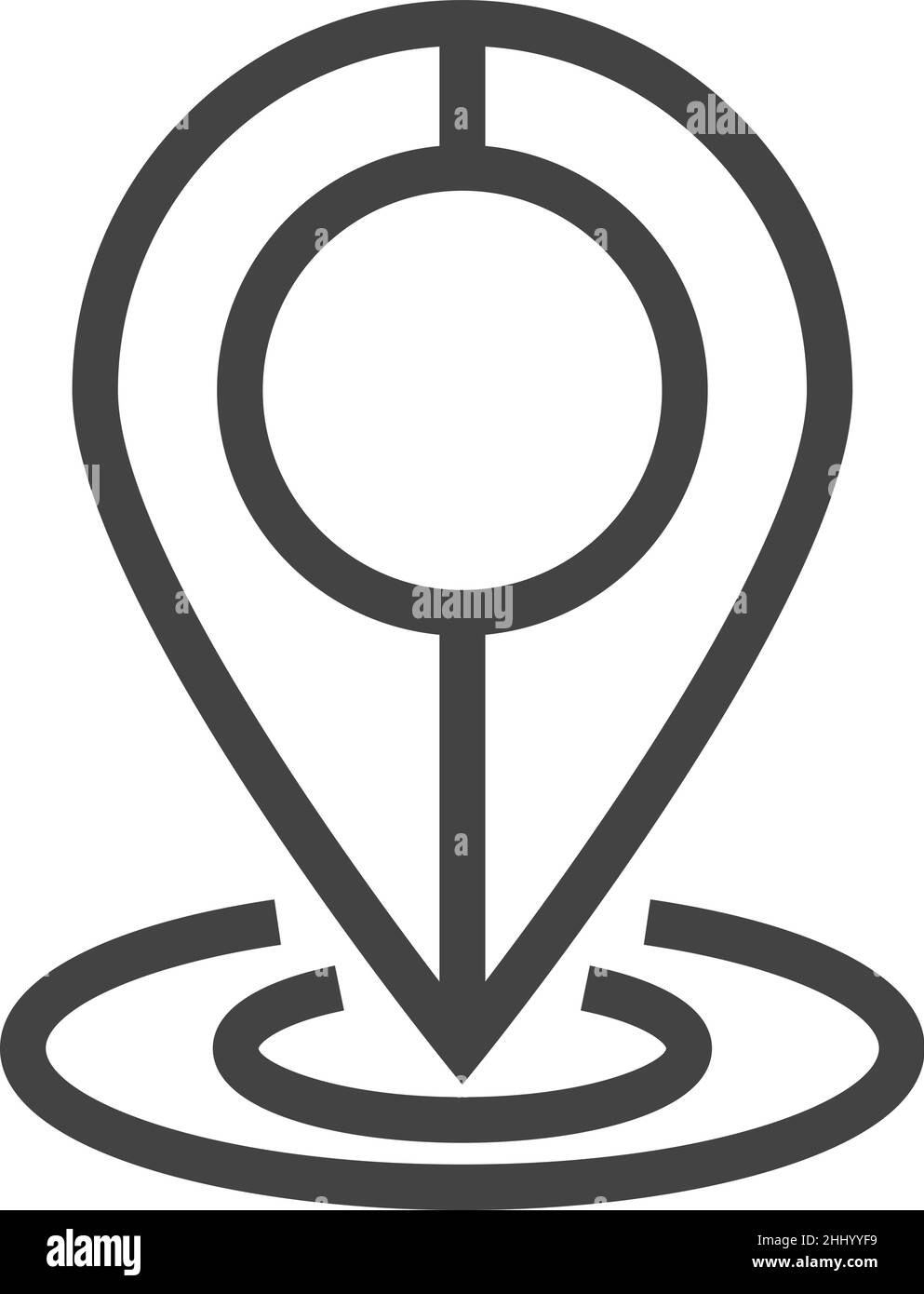 Geo pin icon. Location symbol. Destination sign Stock Vector Image ...