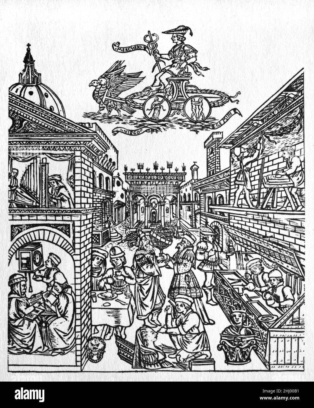 Renaissance italy trade Black and White Stock Photos \u0026 Images - Alamy, image size:1069x1390