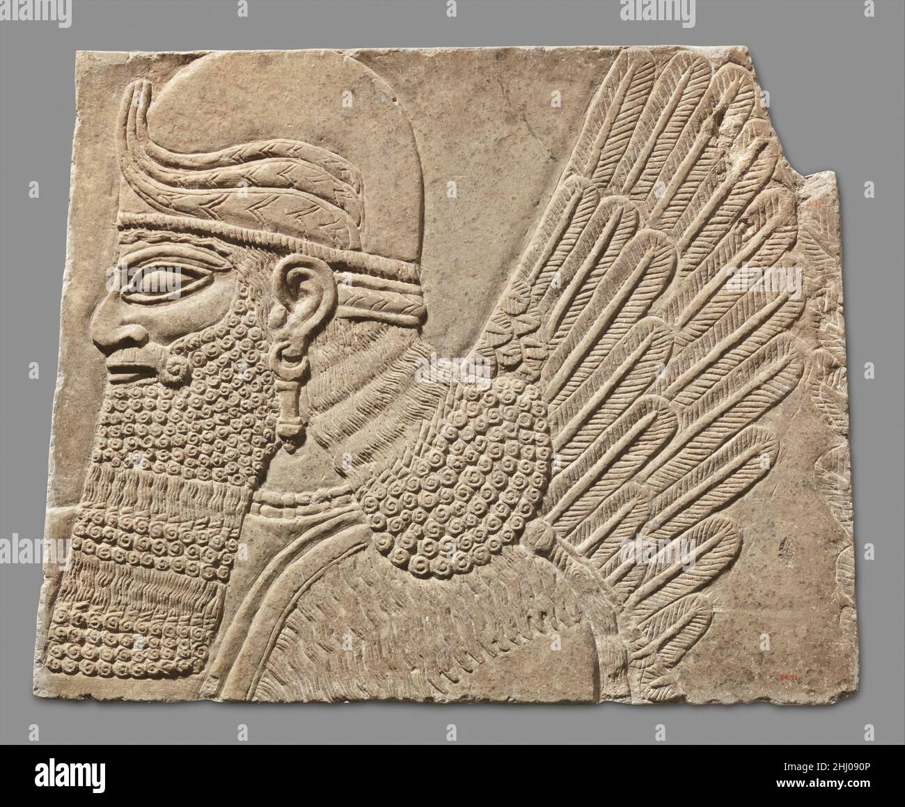 Detail from assyrian wall panel hi-res stock photography and images - Alamy