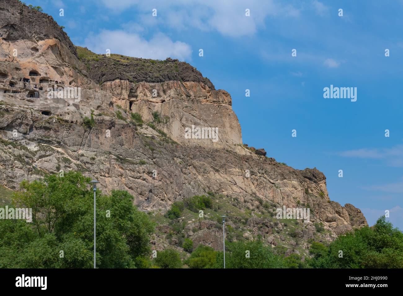 Uplistsikhe the most beautiful city in Stock Photo Alamy