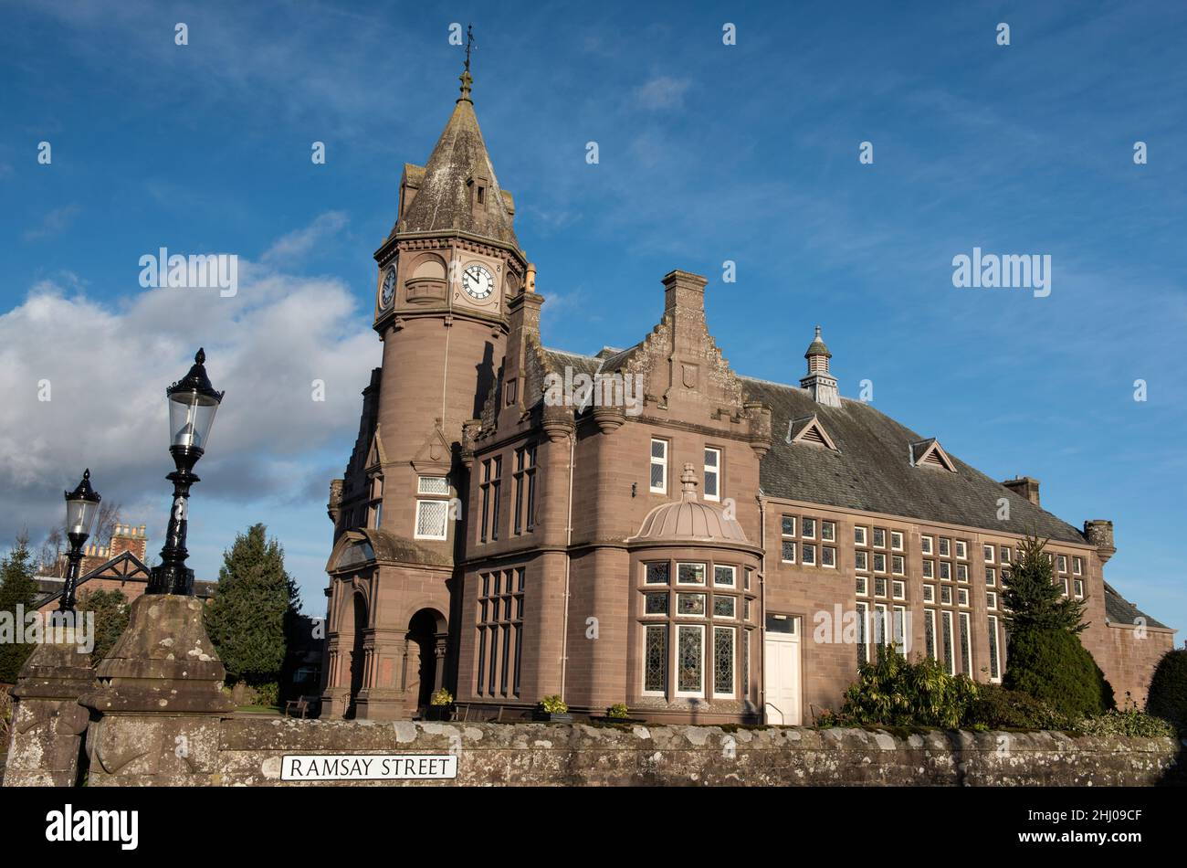 Inglis Memorial Hall, Edzell village, Angus, Scotland. Stock Photo
