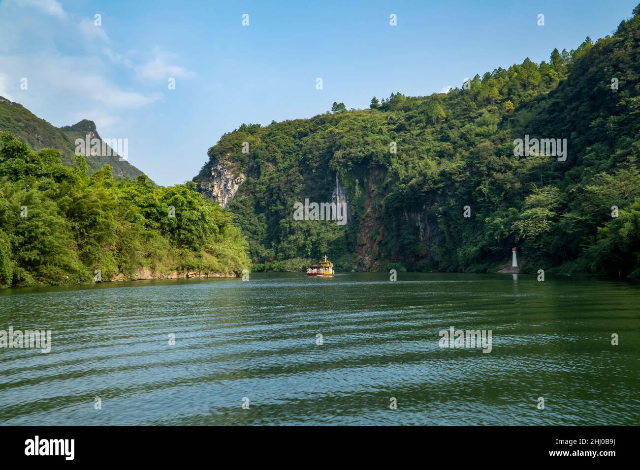 Guidong Mountains and rivers in China,Located in Guangdong Province, China ...
