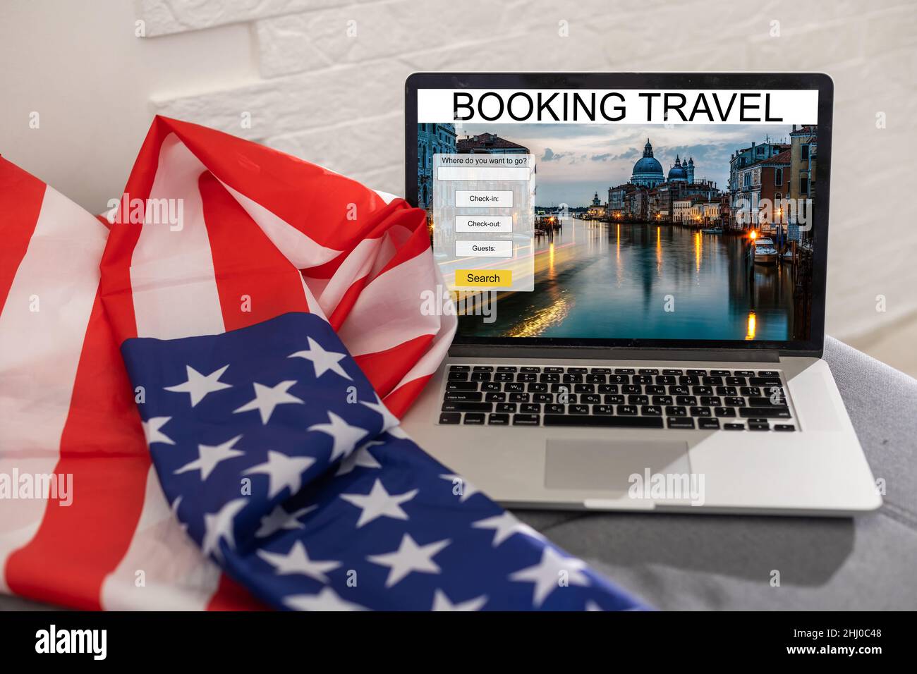 booking online concept, travel planning Stock Photo Alamy