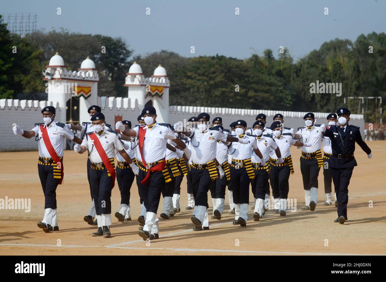 Flag Day 2024 Parade In Bangalore Winna Kamillah