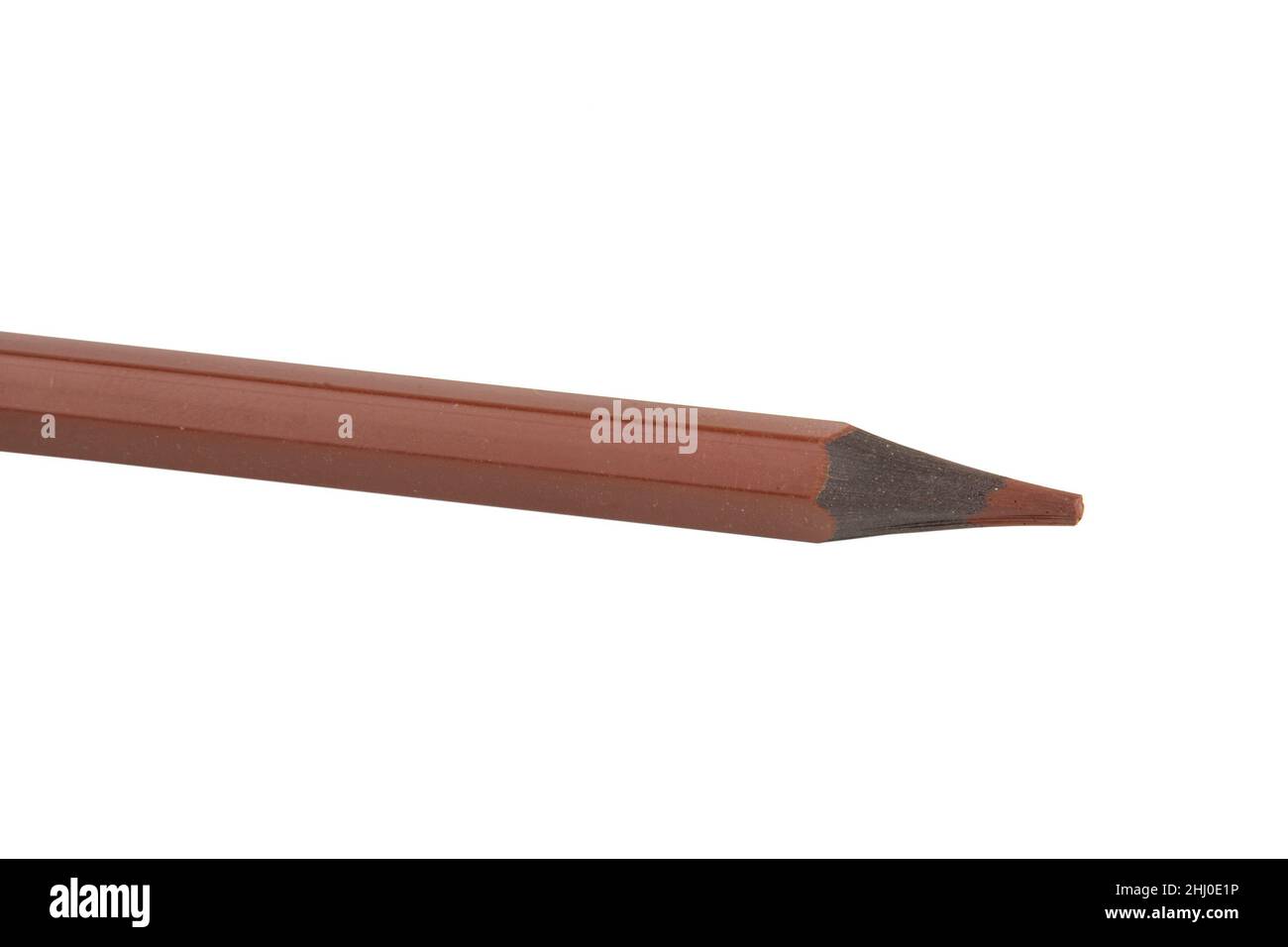 color pencil for art isolated on the white Stock Photo - Alamy