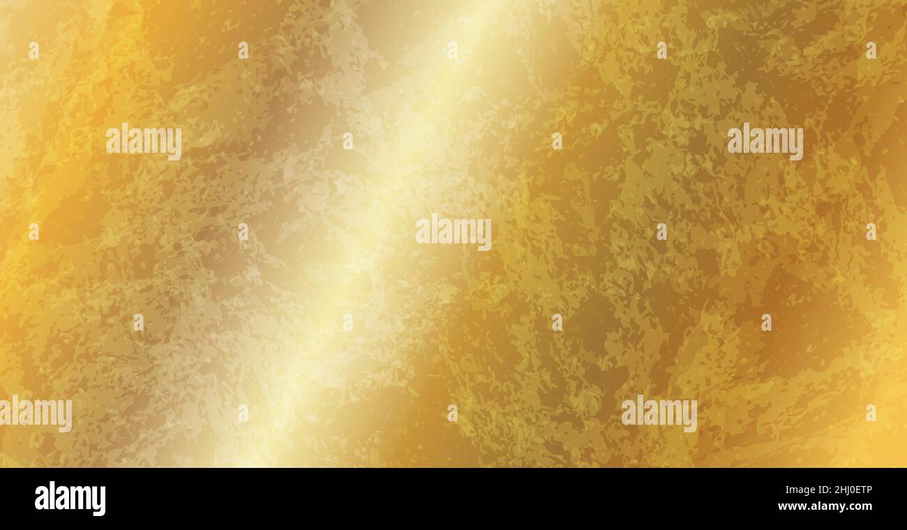 Panoramic gold background covered with rust - Vector illustration Stock ...