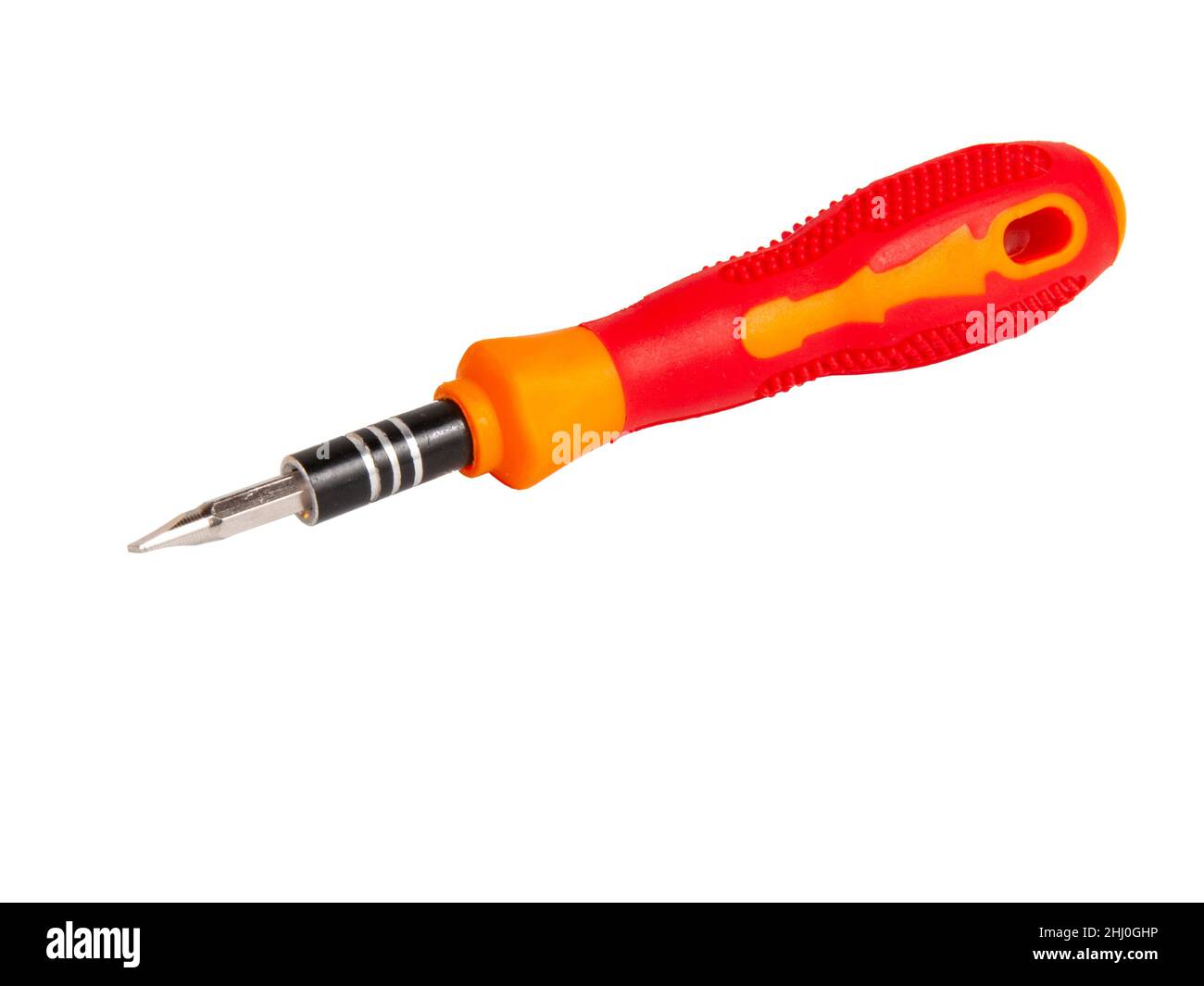 Screwdriver tool instrument isolated on the white Stock Photo Alamy