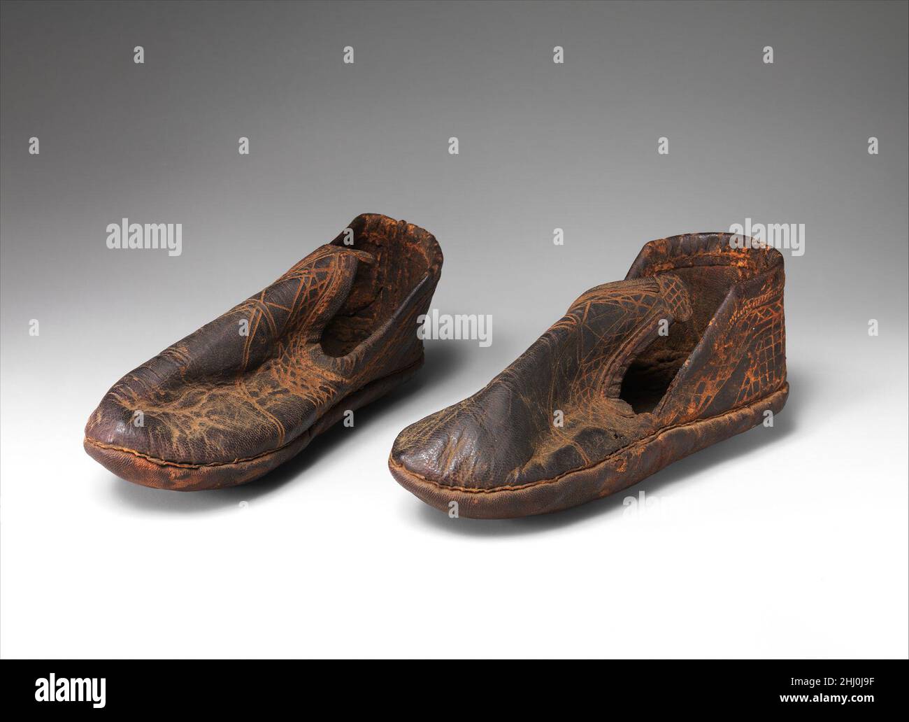 Boot 6th–7th century Many types of footwear existed in the Byzantine world.  Boots were worn by soldiers and laborers, slippers by monks and clergy, and  sandals by government officials; the poor would