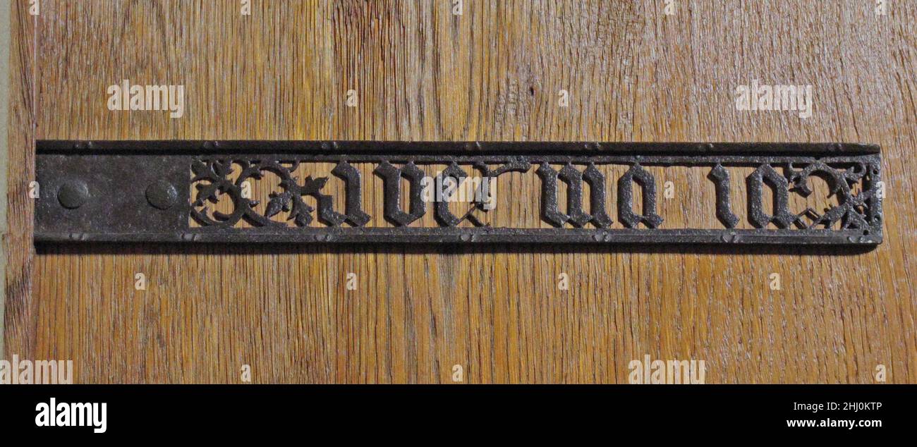 Hinges 15th century Spanish (?). Hinges. Spanish (?). 15th century. Iron. MetalworkIron Stock