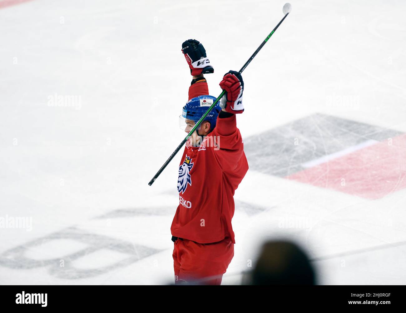 Prague, Czech Republic. 26th Jan, 2022. Czech hockey player Radan Lenc
