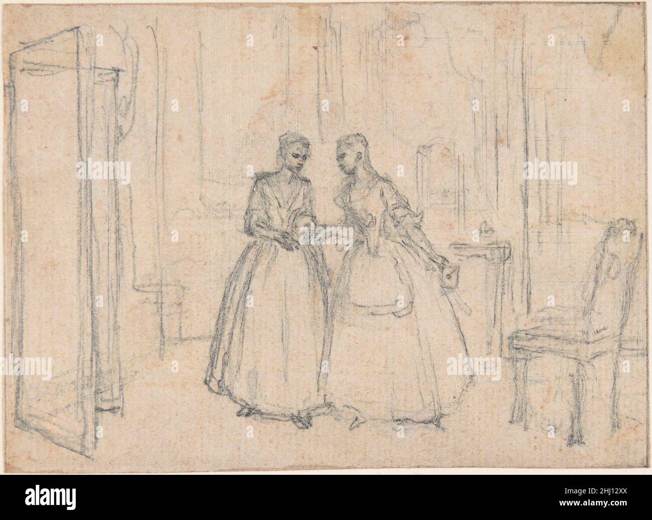 Study for an Engraving of "Songs in the Opera of Flora" ca. 1737 Hubert ...