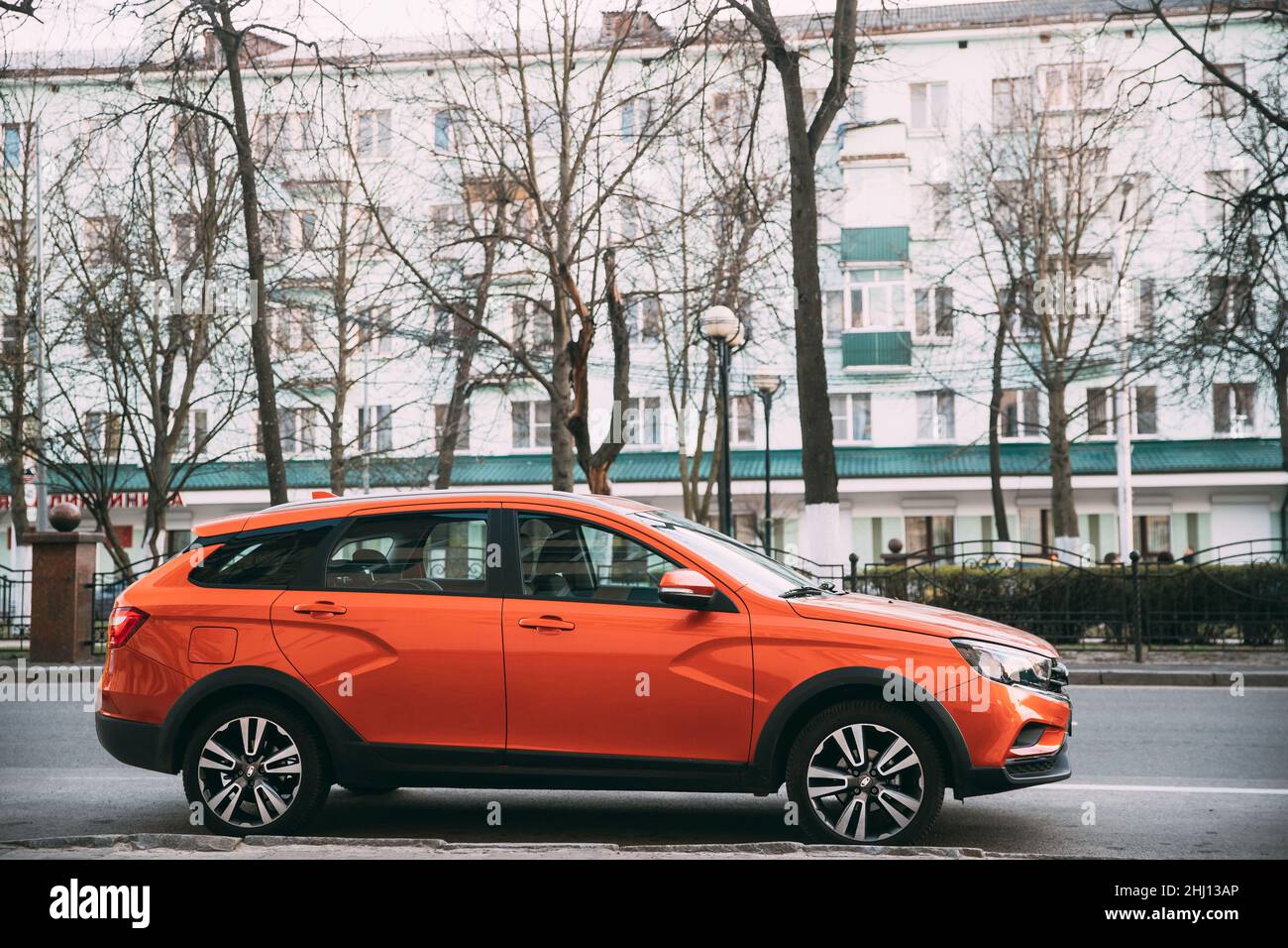Lada car russia hi-res stock photography and images - Alamy