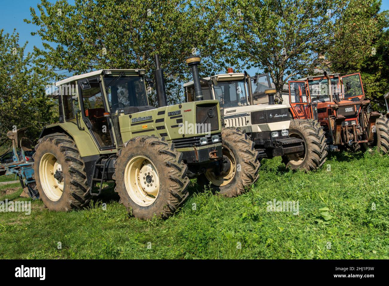 Lamborghini tractor hi-res stock photography and images - Alamy