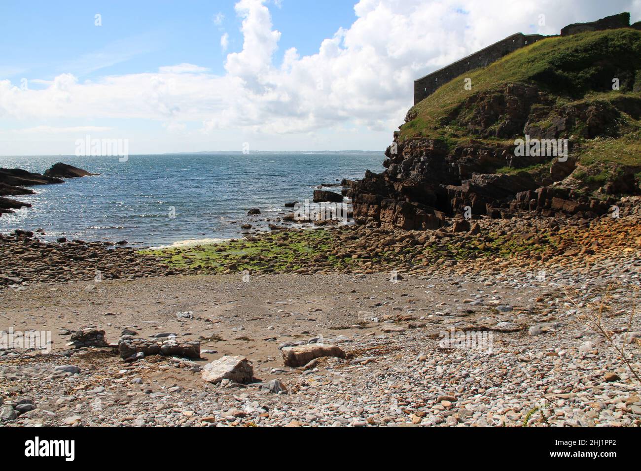 atlantic coast in brittany (france Stock Photo - Alamy