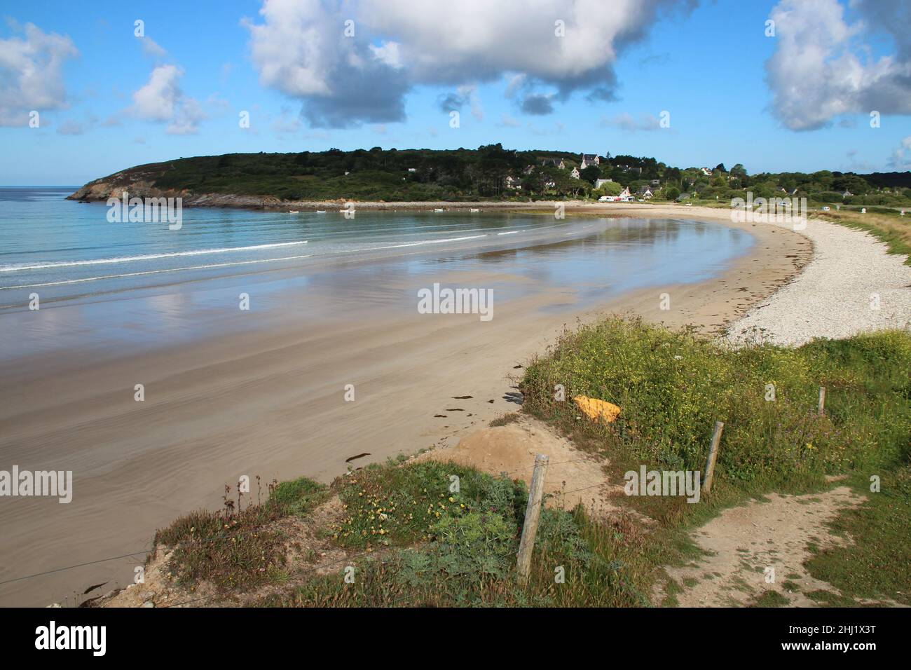 atlantic coast in brittany in france Stock Photo - Alamy