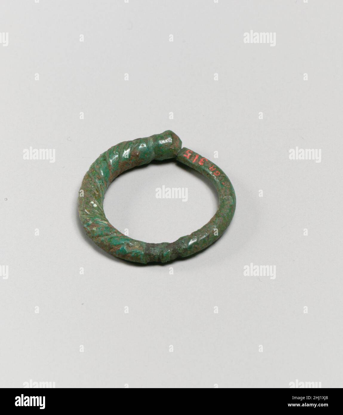 Ring 6th–3rd century B.C. Etruscan Coiled ring increasing in thickness ...