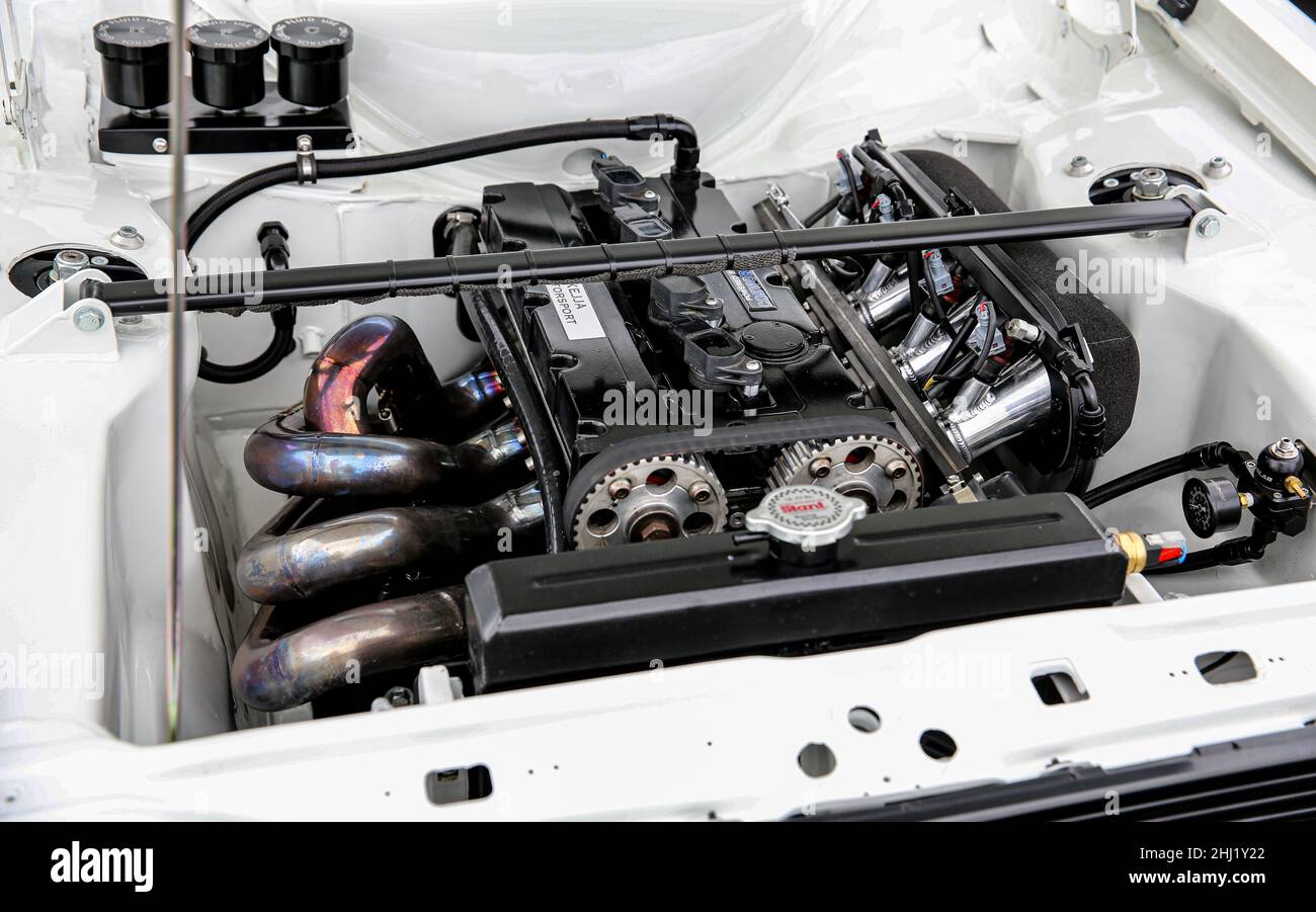 Modified Engine Bay
