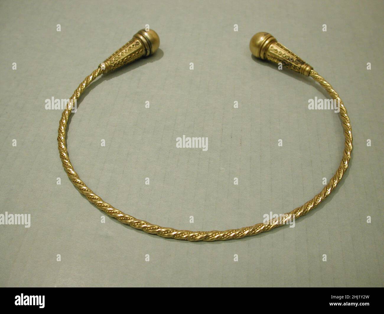 Torque Roman Accessory Torque 19th century. Torque 443149 Stock Photo - Alamy