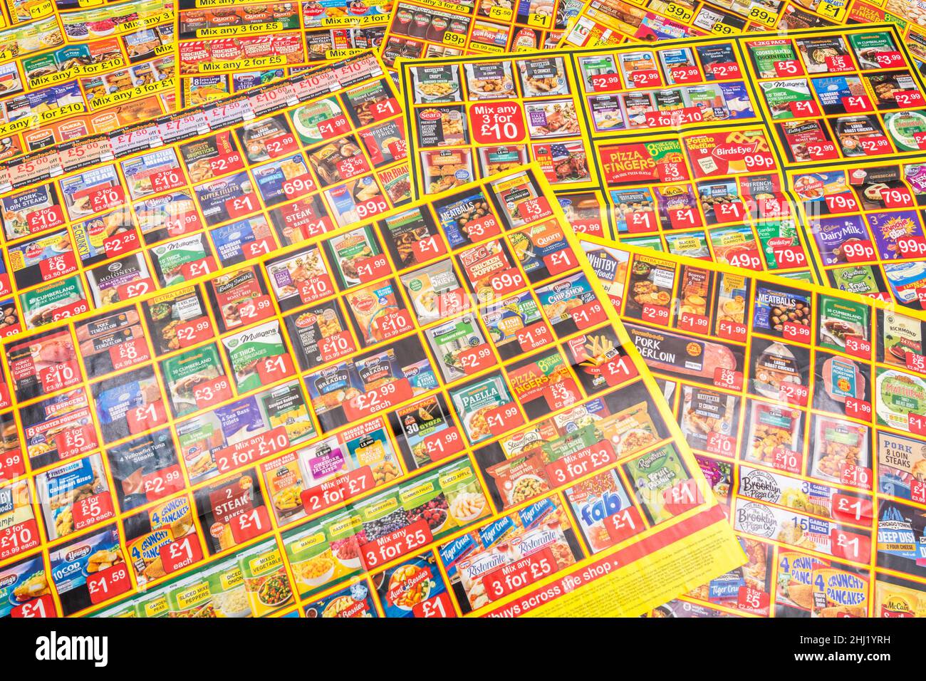 Farmfoods flyer hires stock photography and images Alamy