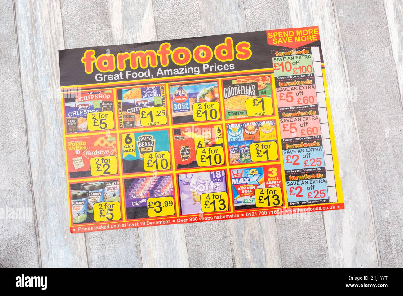 Farmfoods leaflets hires stock photography and images Alamy