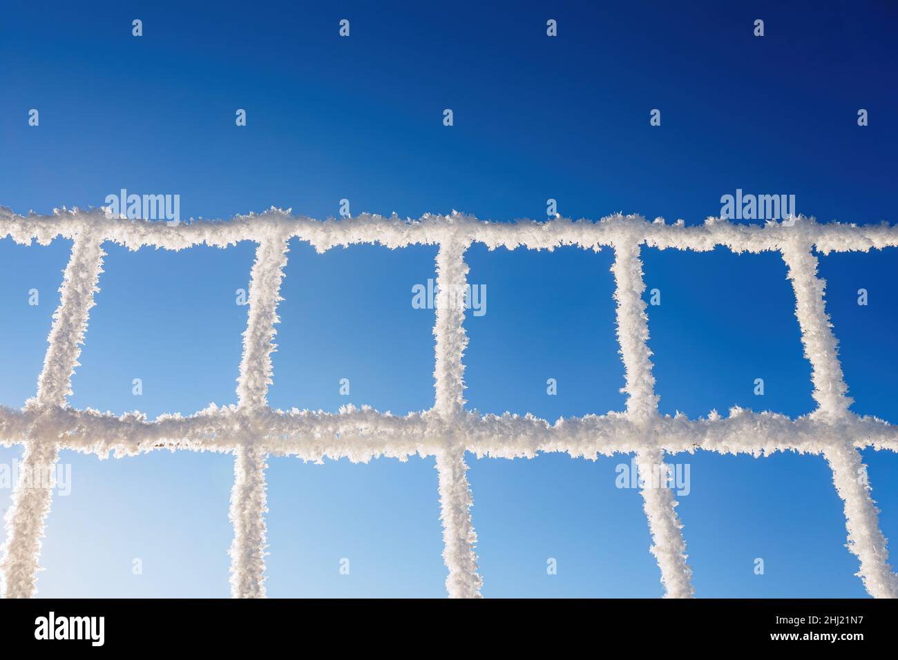Mesh netting in snow hi-res stock photography and images - Alamy