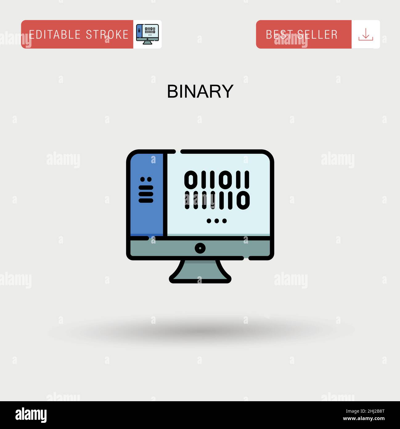 Digital binary Stock Vector Images - Alamy