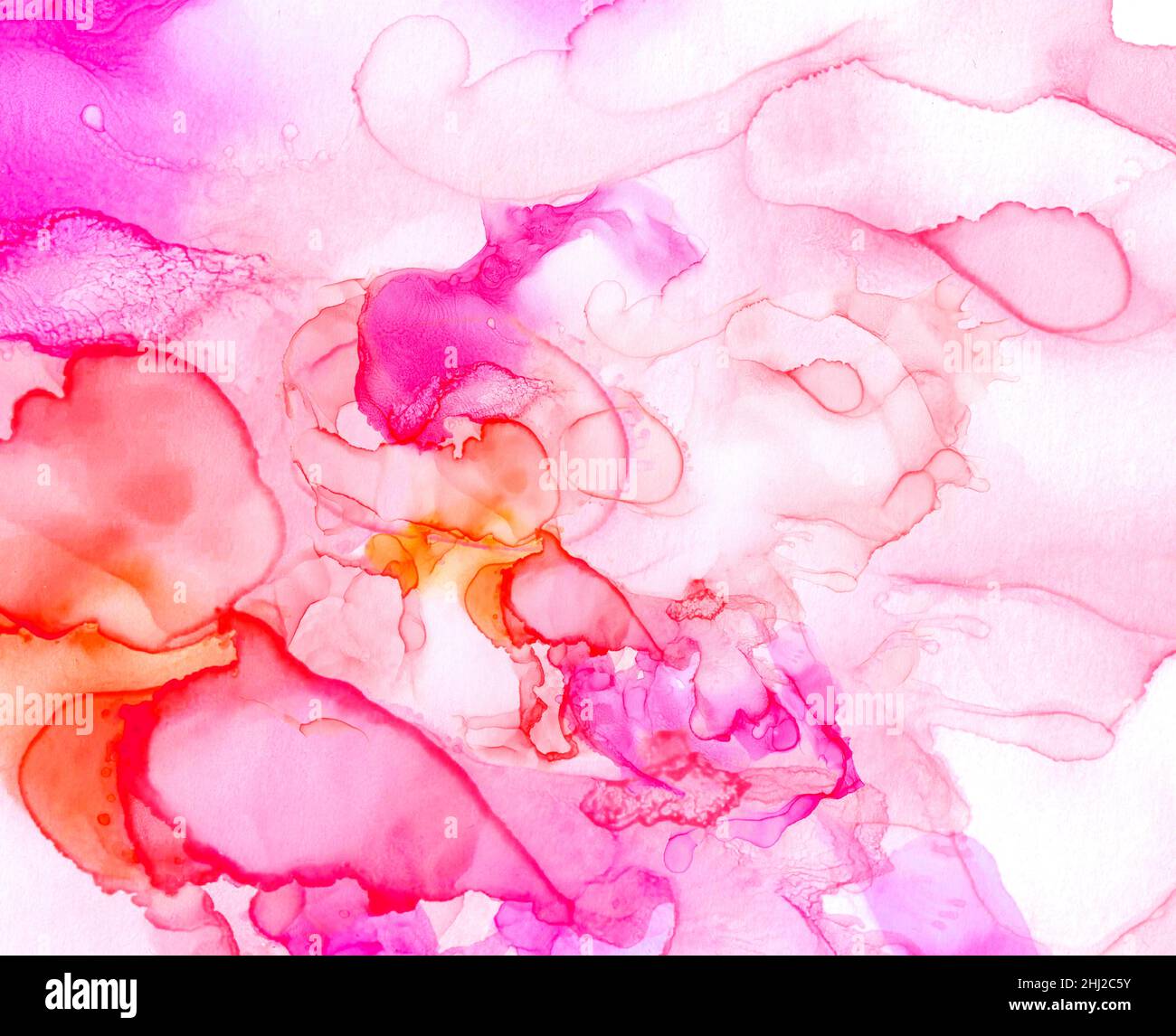 Hand painted creative background. Alcohol ink artistic overlay texture ...