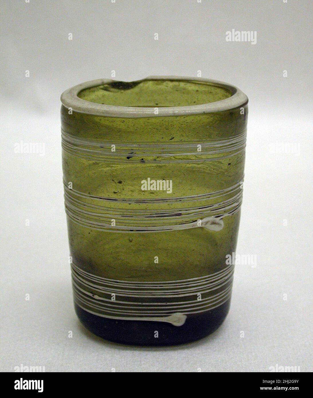 Beaker 18th century probably Spanish. Beaker 187279 Stock Photo Alamy