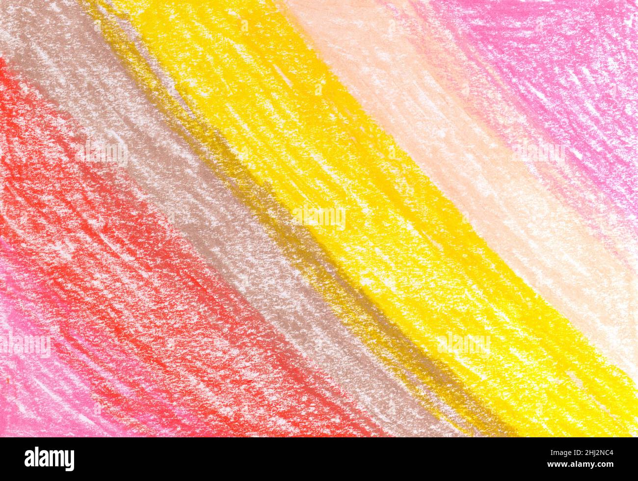 Hand drawn colored crayon texture. Colorful overlay. Abstract creative ...