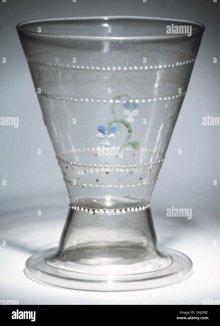 Beaker first half 16th century French. Beaker 186401 Stock Photo Alamy