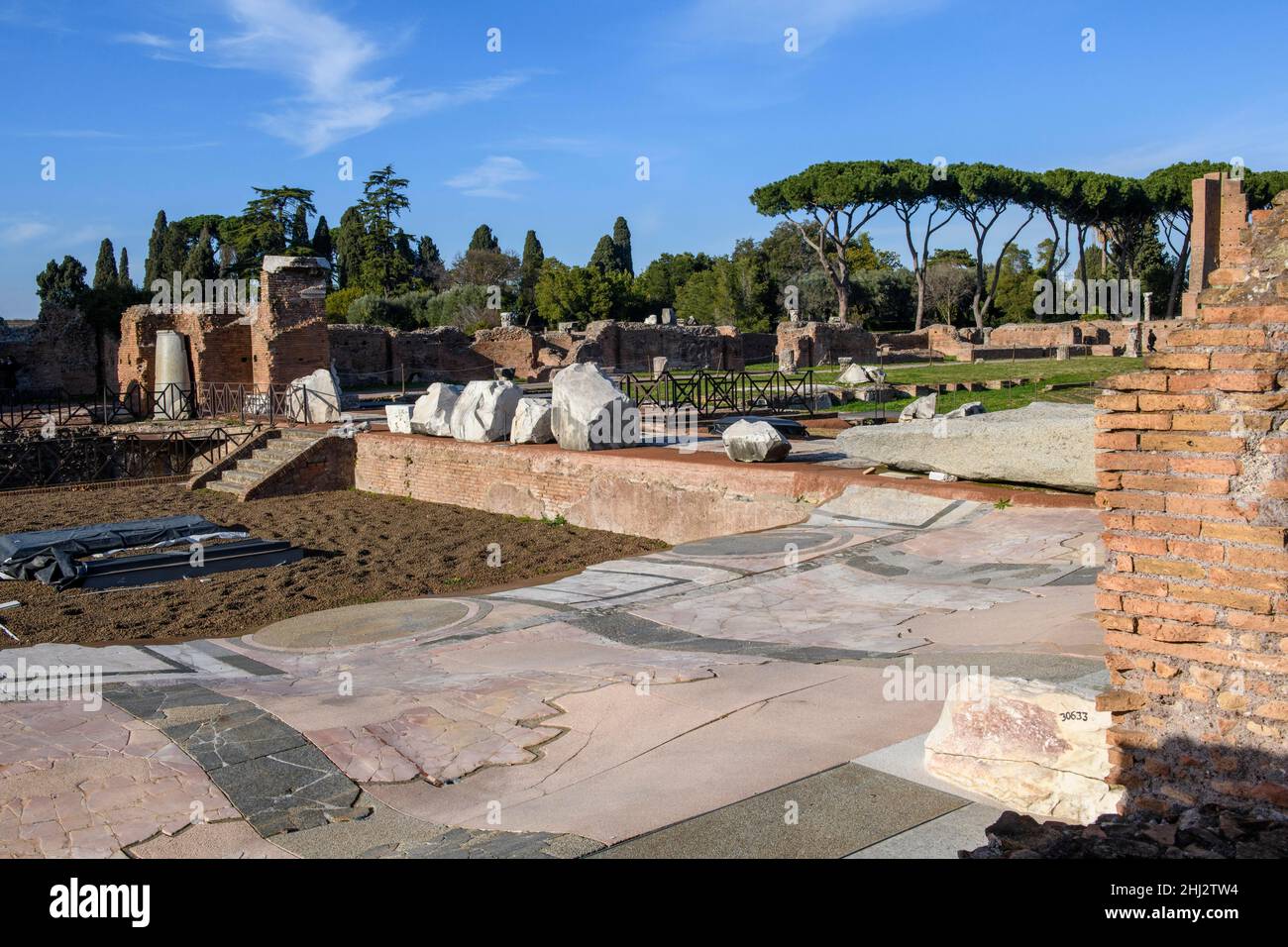 Domus flavia hi-res stock photography and images - Alamy
