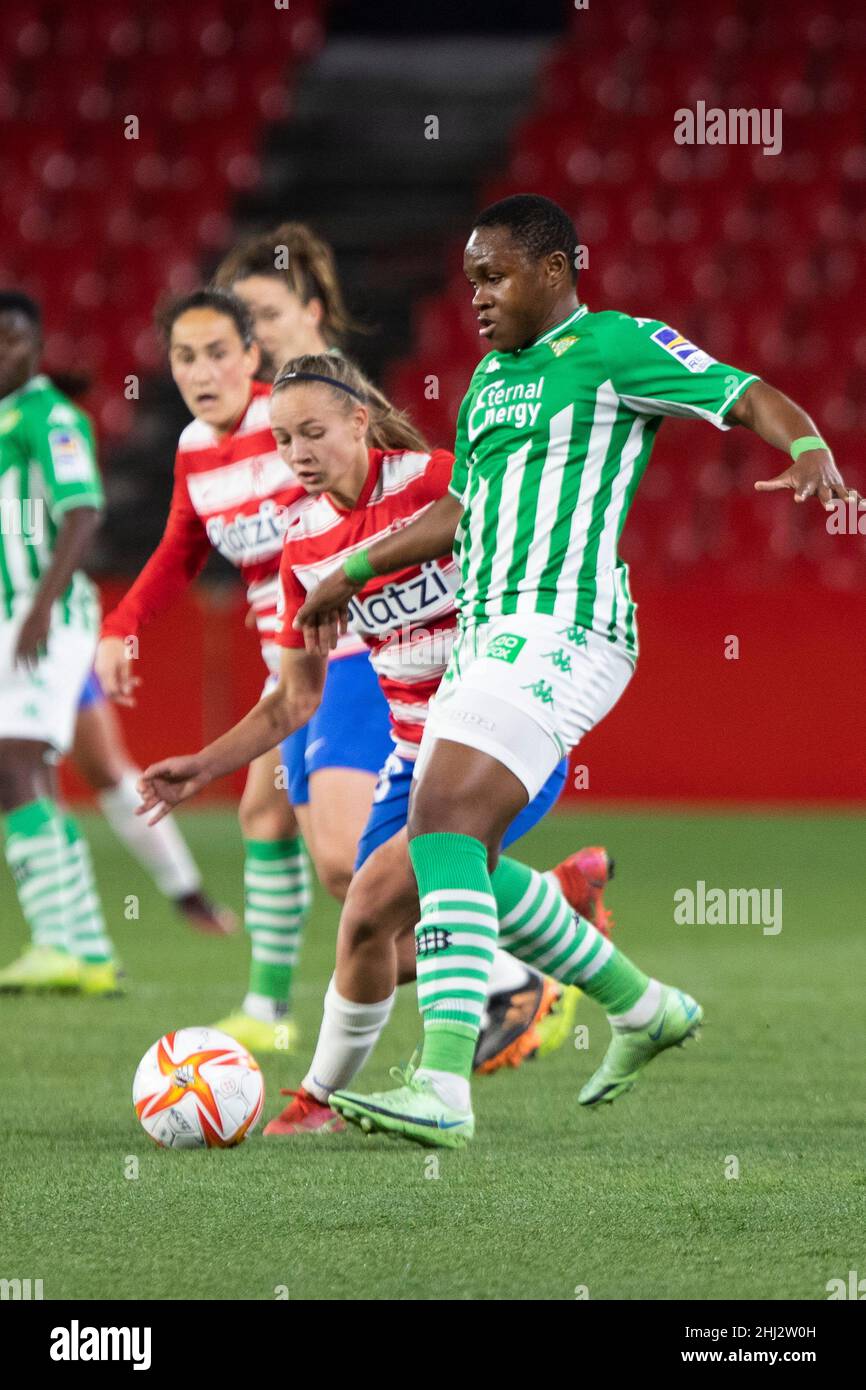 Partido de la Copa de la Reina entre el Granada CF Femenino y el Real Betis Femenino Miércoles 26 de enero del 2022 Granada, Andalucía, España. Foto Antonio L Juárez 900/Cordon Press Credit: CORDON PRESS/Alamy Live News Stock Photo