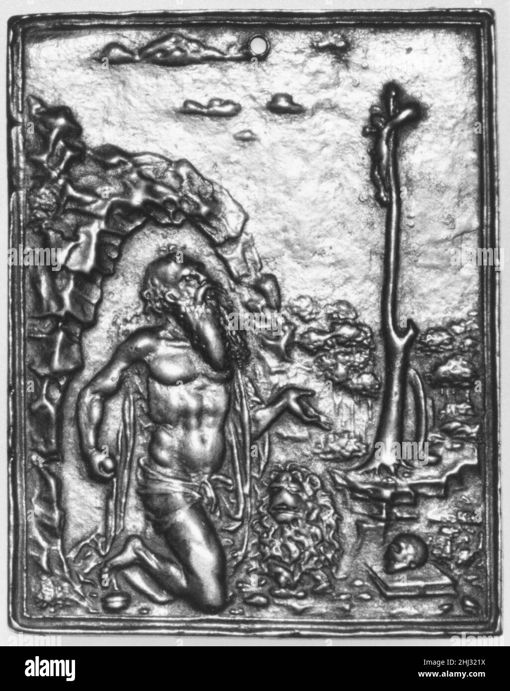 St. Jerome in the Desert early 16th century Moderno (Galeazzo Mondella