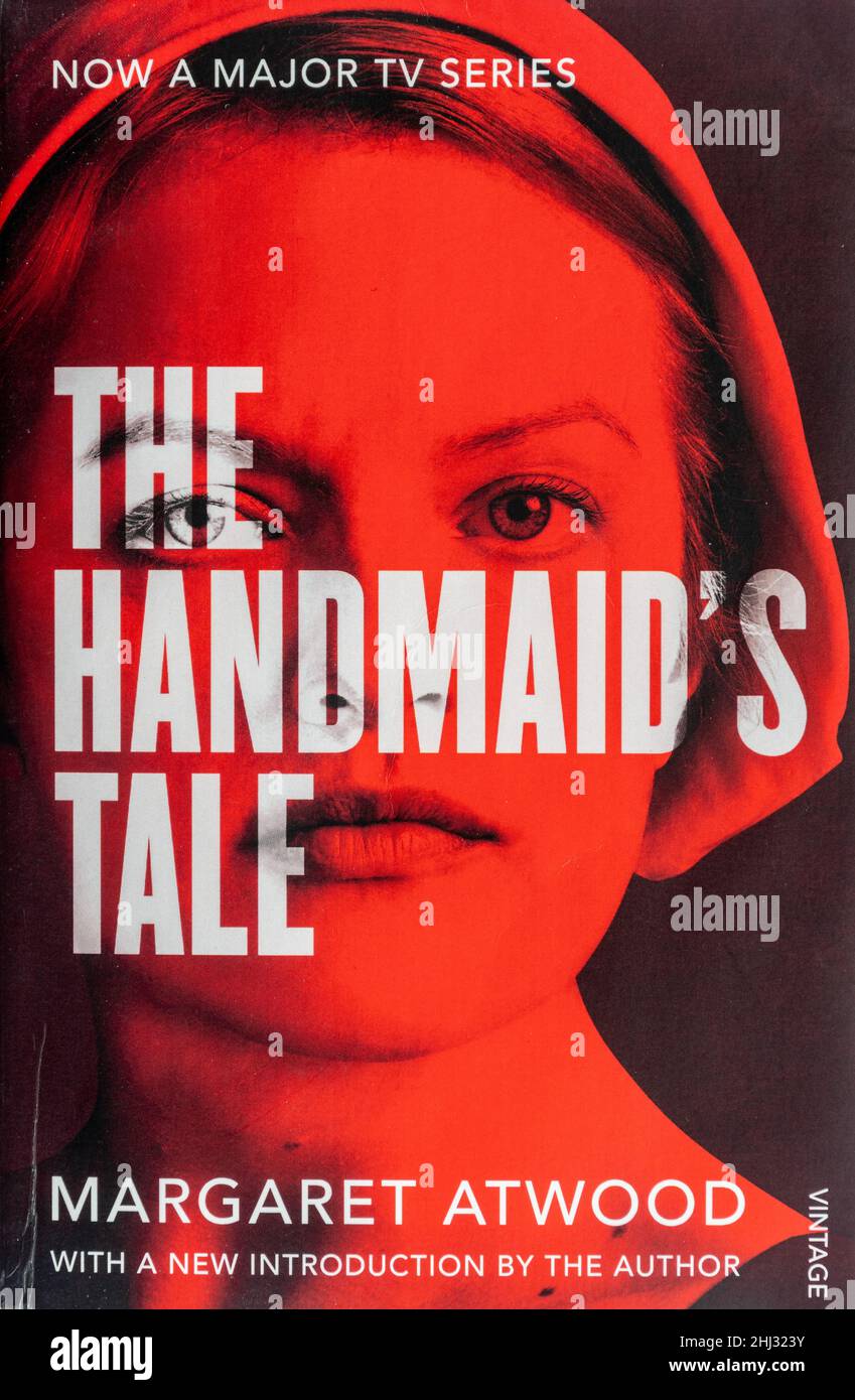 The Handmaid's Tale, a dystopian novel by Margaret Atwood Stock Photo