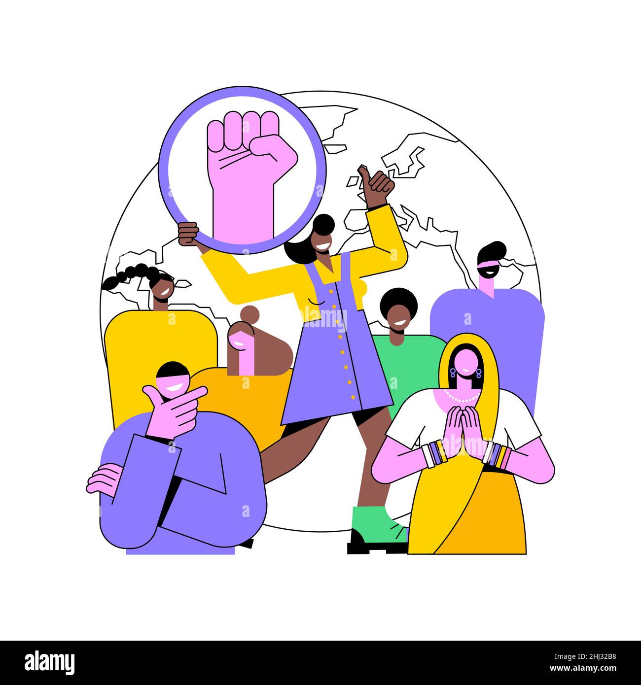Democracy initiative Stock Vector Images - Alamy
