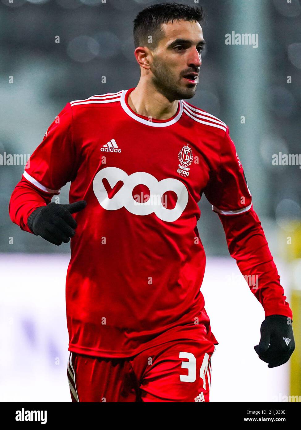 EUPEN, BELGIUM JANUARY 26 Konstantinos Laifis of Standard de Liege