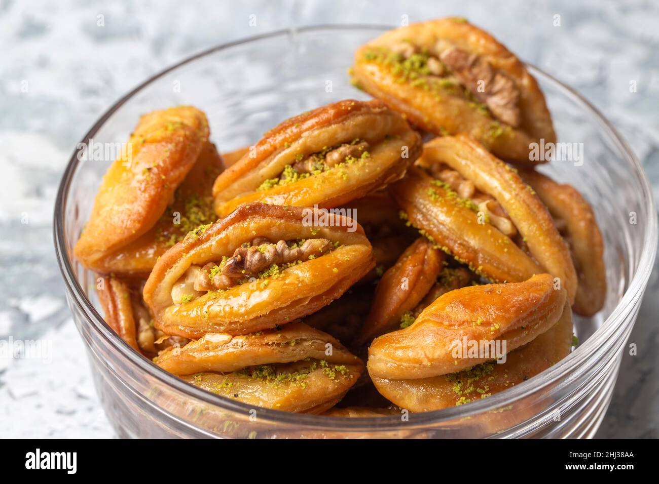 Dilberdudagi with walnut, traditional feast and ramadan dessert with