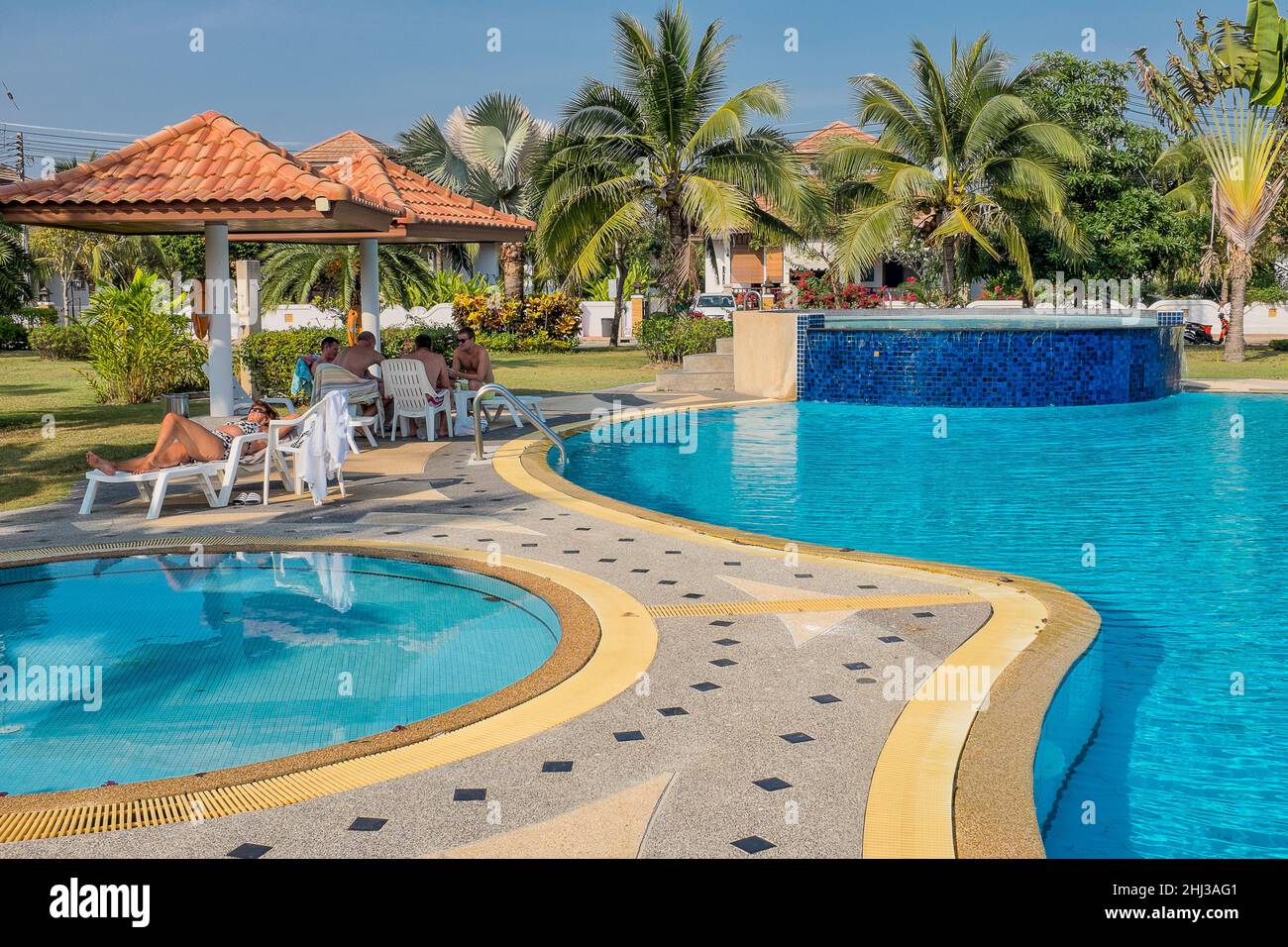 Manora Village in Khao Tao is one of many gated communities in the Hua Hin area of Thailand