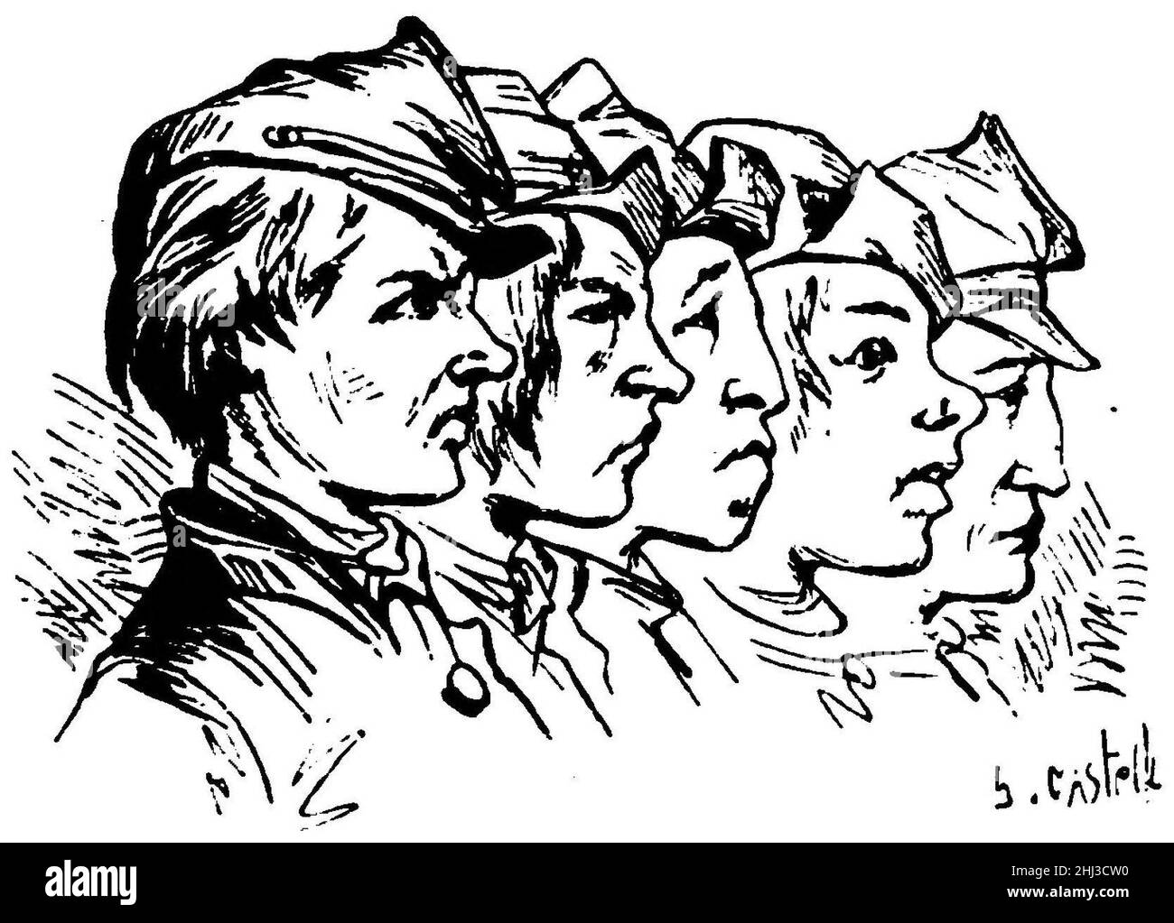 Ségur Les Deux Nigauds p165 Stock Photo Alamy