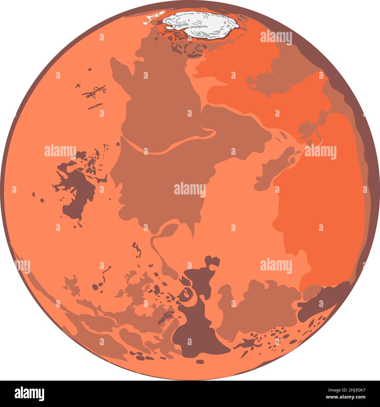Printable Map Of Mars