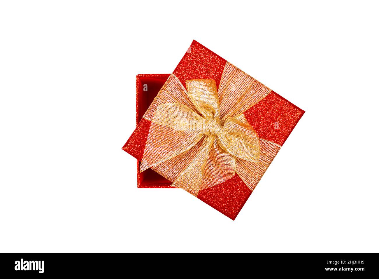 Gift box top view hi-res stock photography and images - Alamy