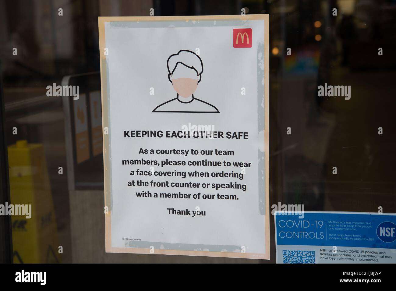 StainesuponThames, Surrey, UK. 26th January, 2022. A Keeping Each