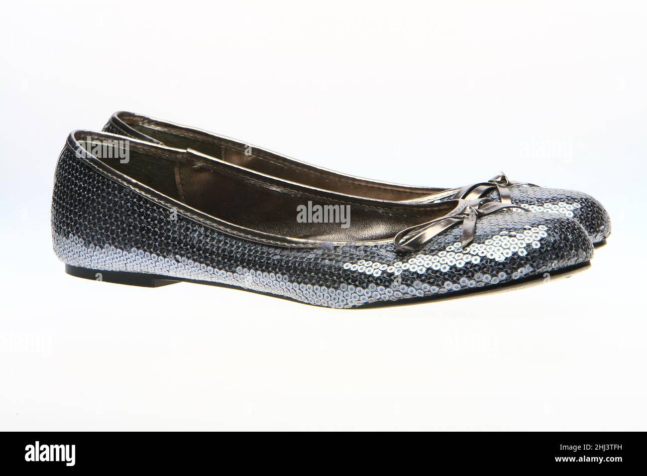 Woman’s shoes shot on a white background Stock Photo
