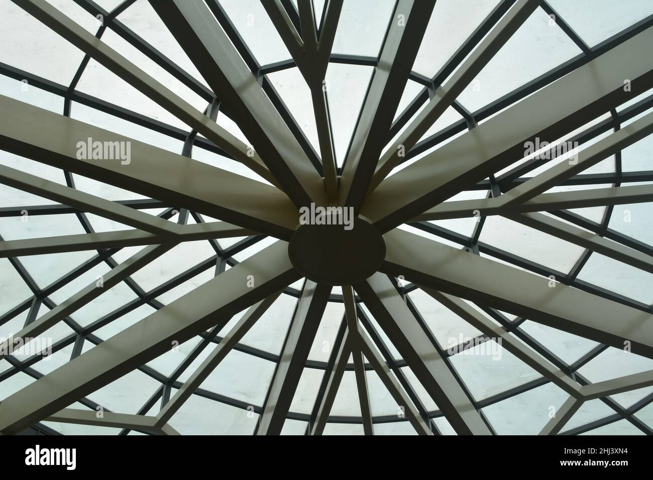 Architectural Design Glass Roof Stock Photo Alamy