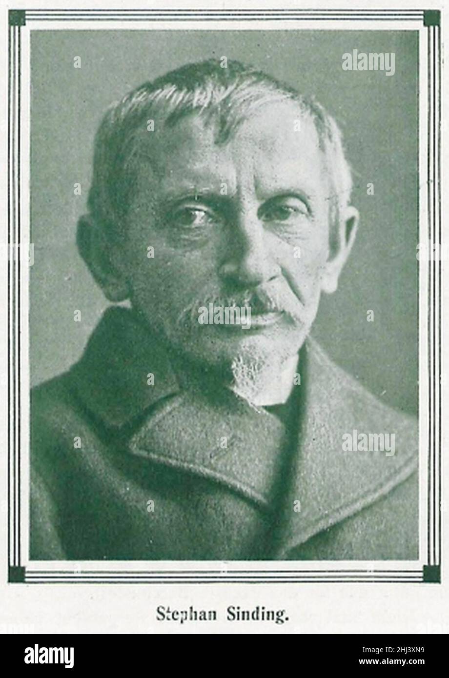 Stephan Sinding (BerlLeben 1904-10). Stock Photo