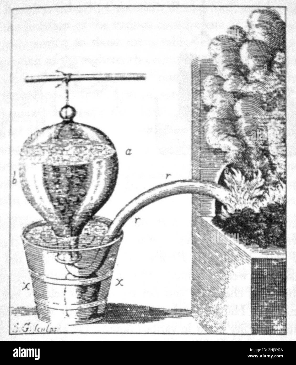 Stephen Hale pneumatic trough Stock Photo Alamy