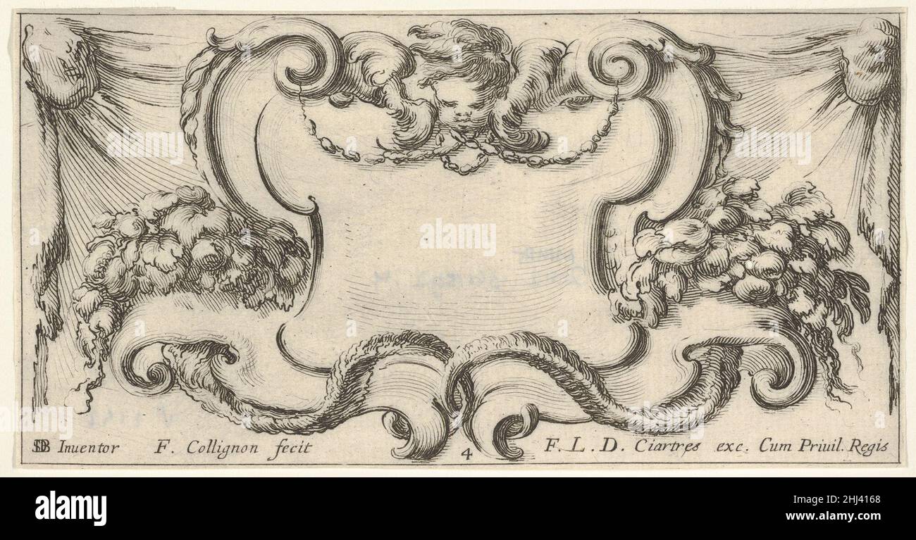 Cartouche cherub hi-res stock photography and images - Alamy