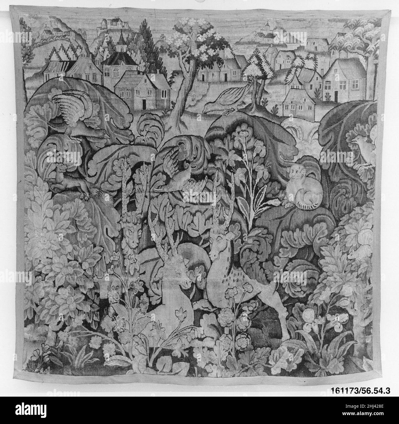 16th century flemish tapestry Black and White Stock Photos & Images - Alamy