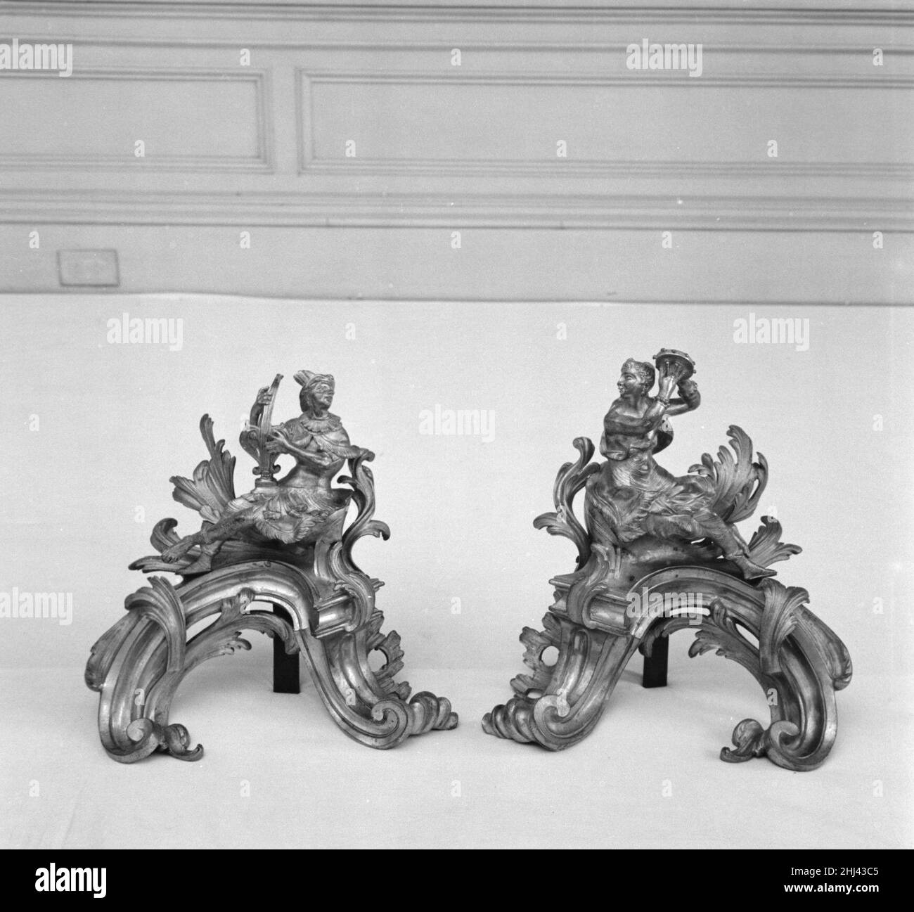 Pair of dogs Black and White Stock Photos Images Alamy